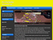 Tablet Screenshot of pizzeriaristorantedachizuclon.com